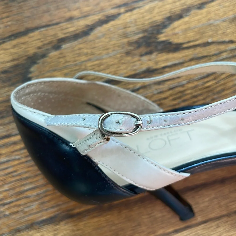Ann Taylor Loft T-strap heels - Picture 7 of 10